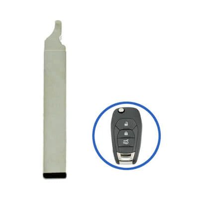 2016-2025 Chevrolet Remote Flip Key Blade HU100 8-Cut / AFTERMARKET 2016-2025 Chevrolet Remote Flip Key Blade HU100 8-Cut / AFTERMARKET